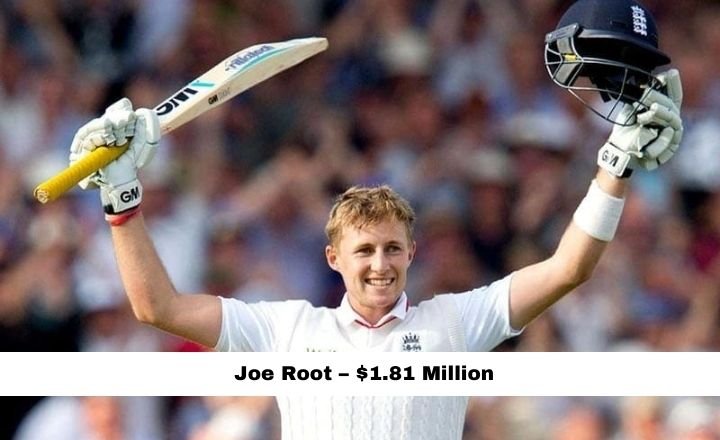 Joe Root Salary - $1.81 million