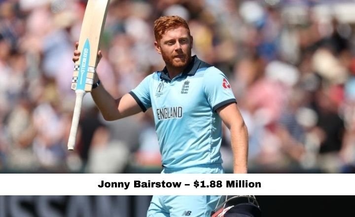 Jonny Bairstow Salary - $1.88 million