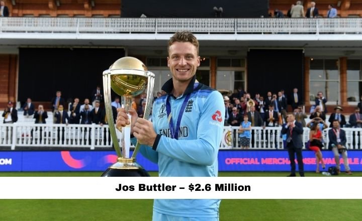 Jos Buttler Salary - $2.60 million