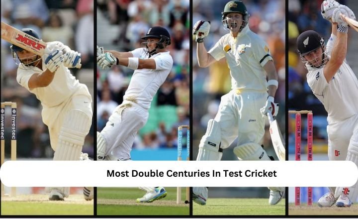 Most Double Centuries in Test Cricket