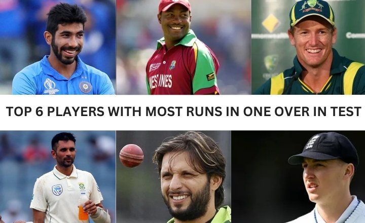 Most Runs In One Over In Test