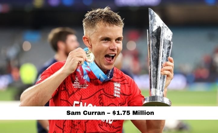 Sam Curran Salary - $1.75 million