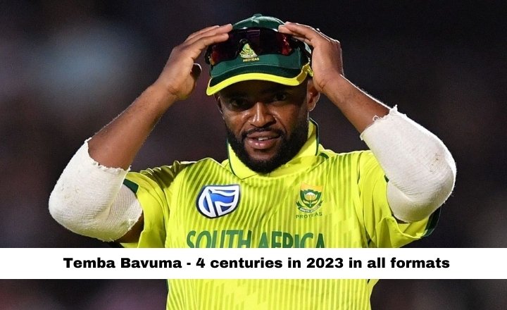 Temba Bavuma - 4 Centuries