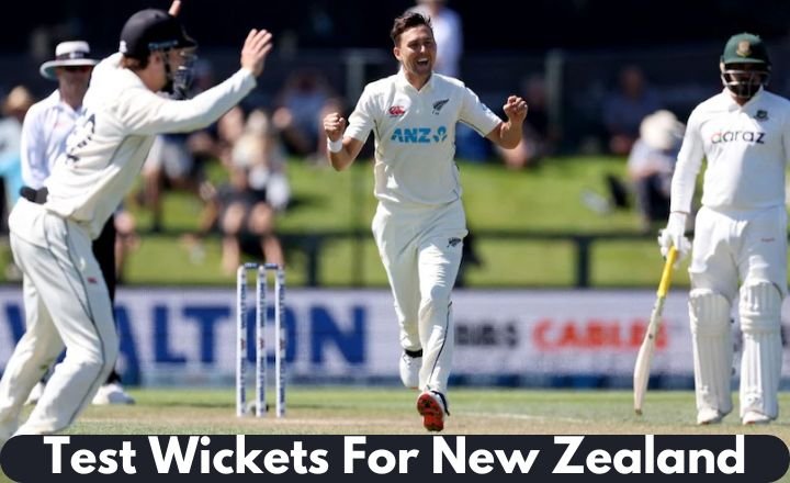 Test Wickets For New Zealand