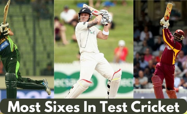 Most Sixes In Test Cricket