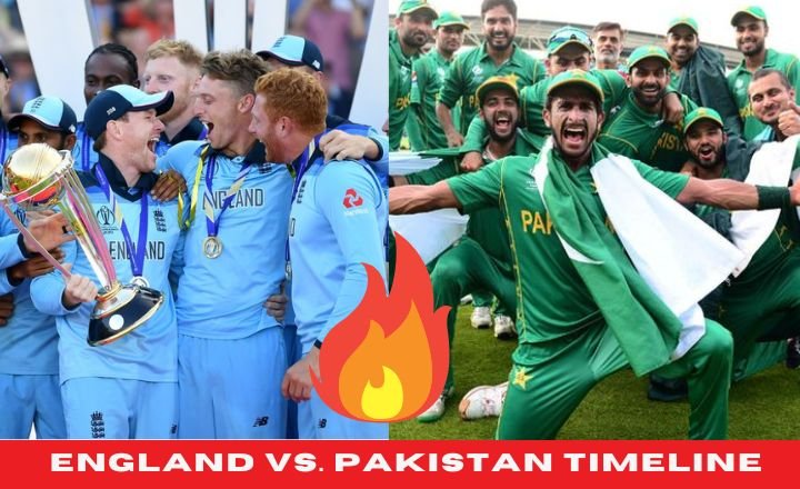 england cricket team vs pakistan national cricket team timeline